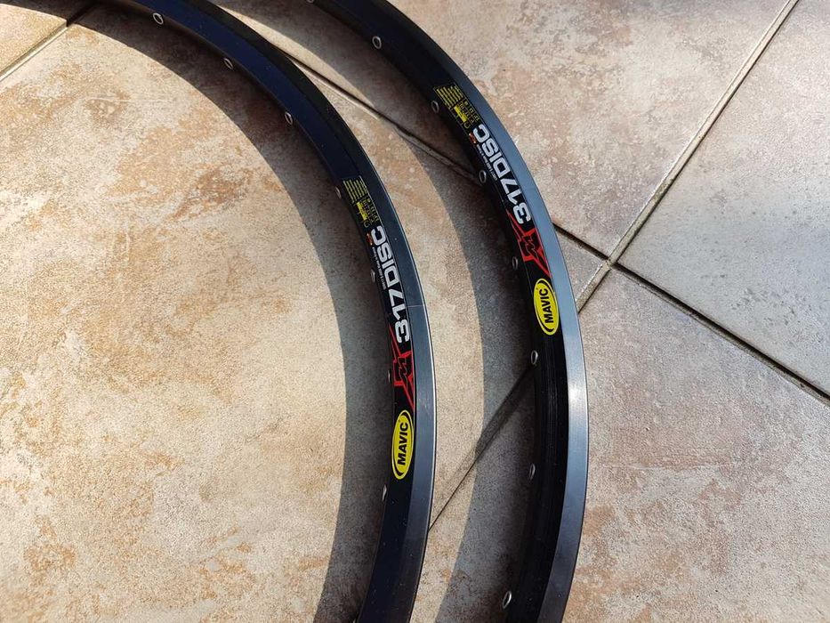 obręcze MAVIC XM 317 Disc, 32h, retro mtb, 26", komplet, stan SUPER