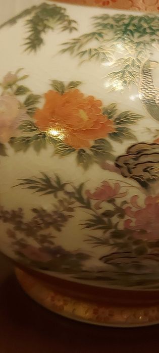 Jarrão Japonês, Shibata Toki com motivos florais