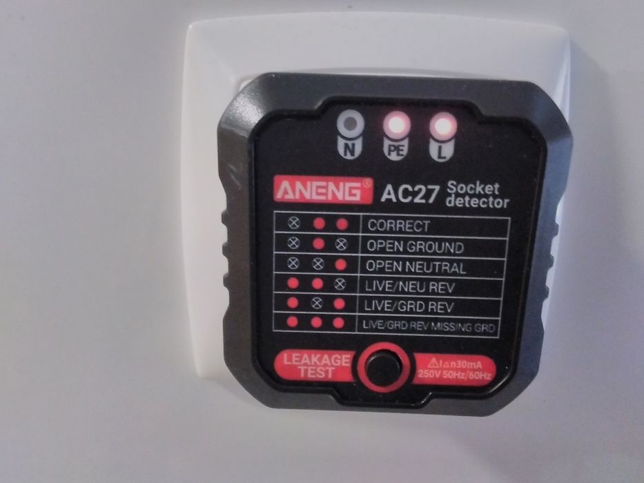 Electrical Phase Tester (Correct Phase)436056449750804481