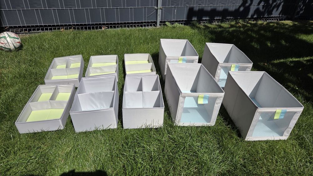 Organizery, wsady, wkłady do szuflad Ikea