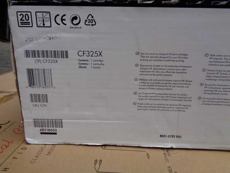 HP CF325X toner 25X LaserJet Enterprise M806 flow M830