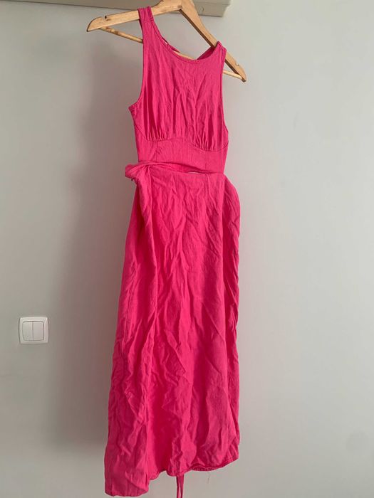Vestido Rosa Fucsia - Verão