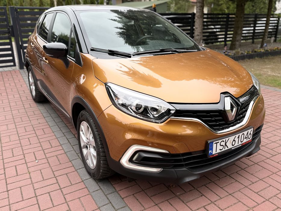 Renault Captur  w pieknym  kolorze