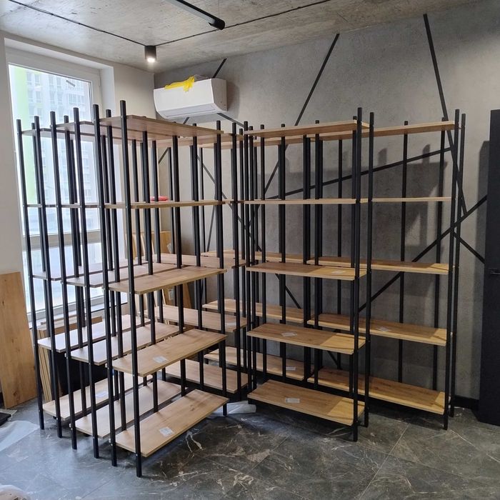 ТОП! Стелаж лофт в магазин, офіс, квартиру. Від виробника