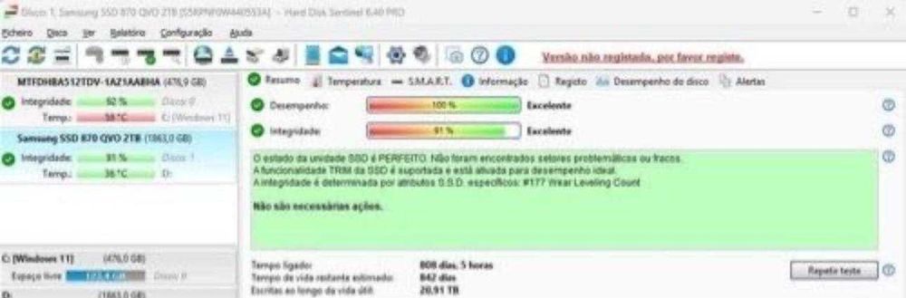 Samsung SSD 870 evo 2tb