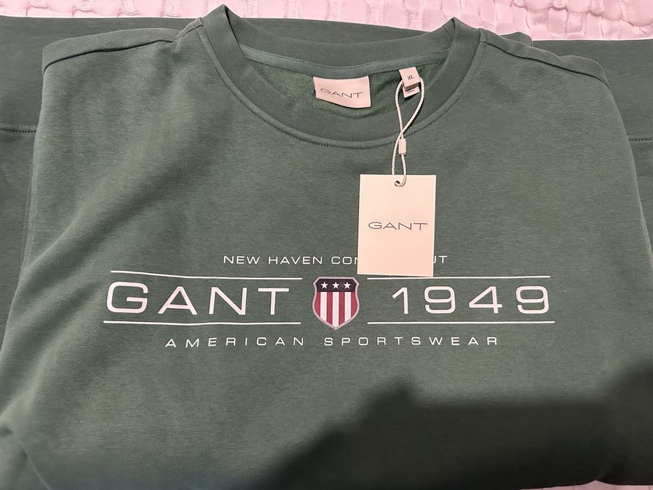 Sweat verde Gant