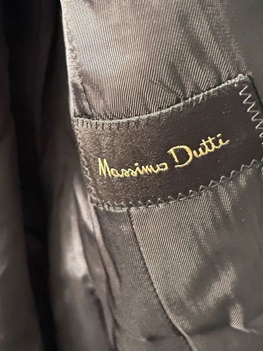 Fato completo Massimo Dutti impecável cinzento
