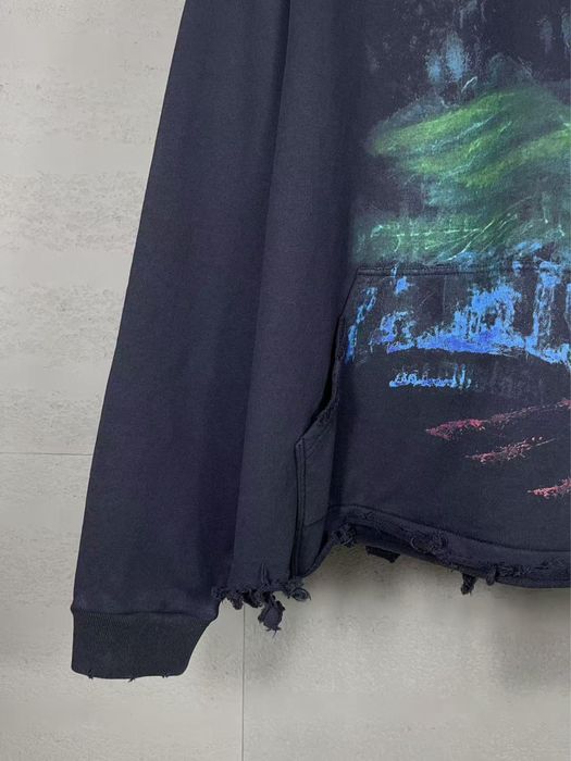 Худи BALENCIAGA оверсайз унисекс черная