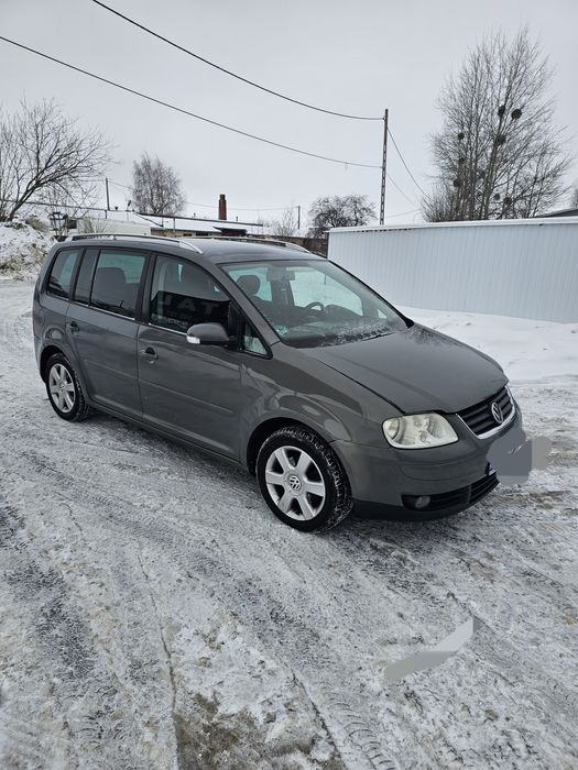 VW touran 1.9 tdi 105km/140km 7- Osób