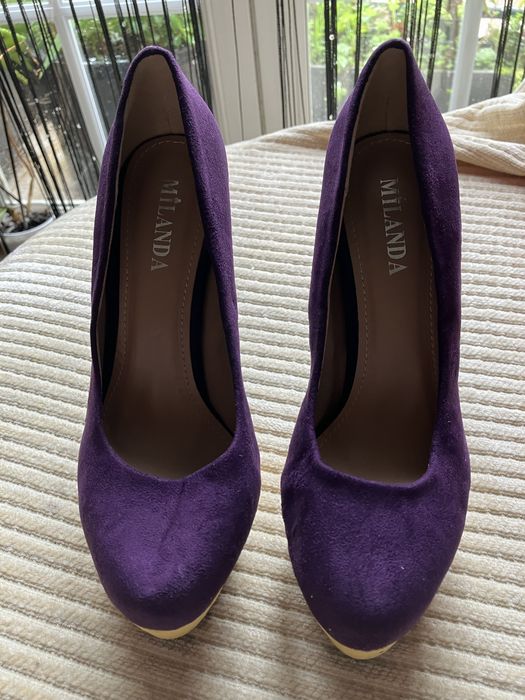 Sapato camurca multicores