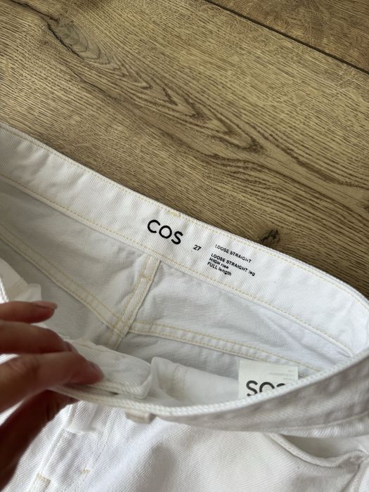 Білі джинси cos 27 розмір s