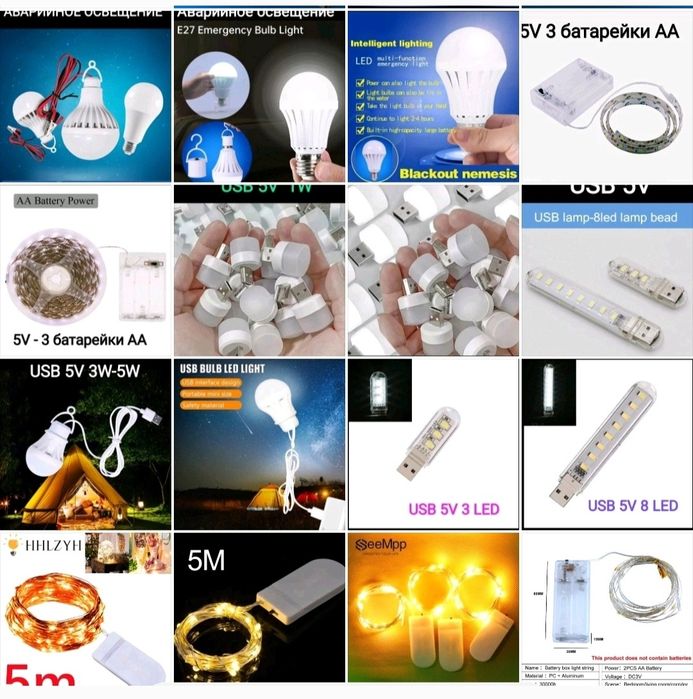 Аварийное освещение при блэкауте