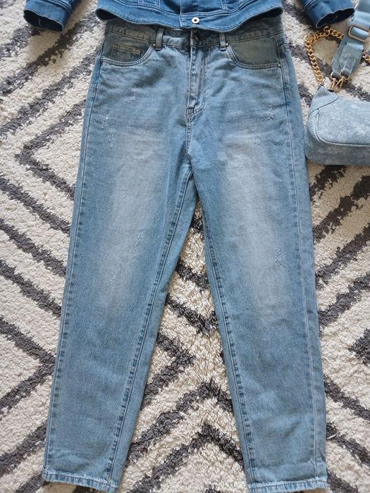 Штаны трикотажные на флисе большие