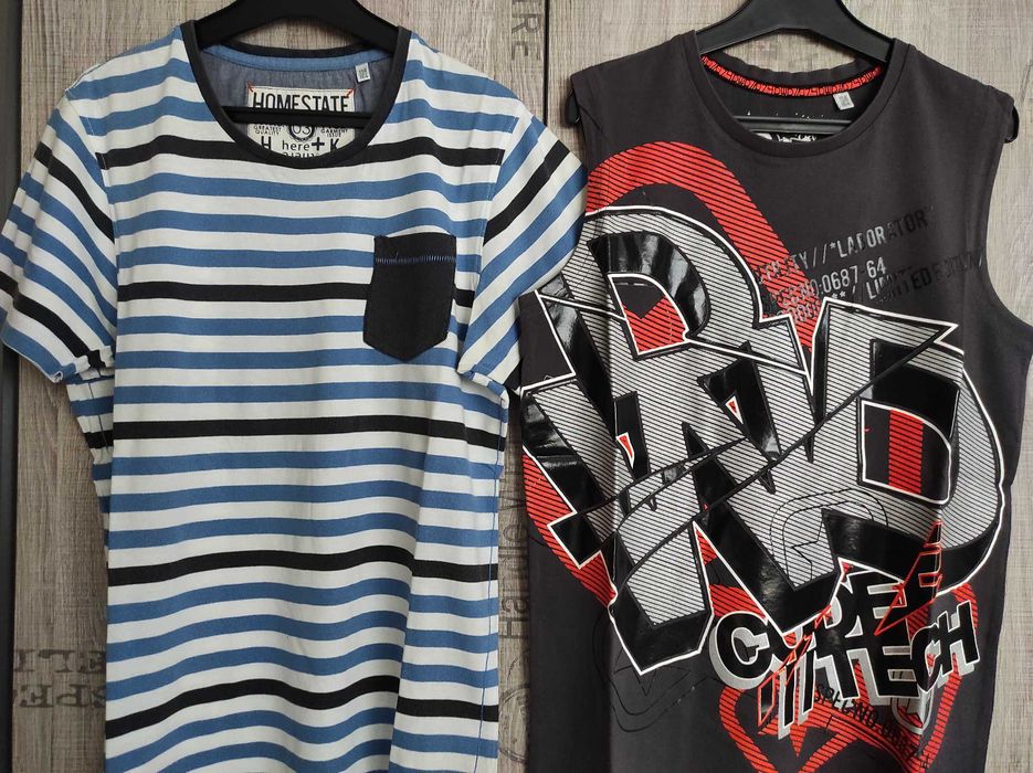 T-shirt młodzieżowy C&A, 158/164, 2 szt