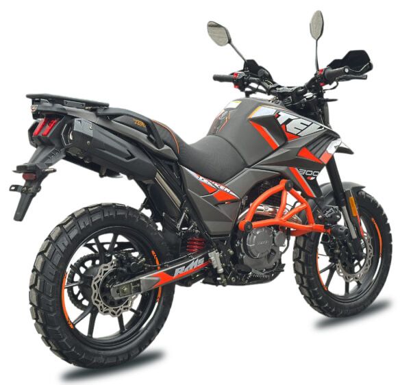 Мотоцикл TEKKEN 300 2026 ENDURO TOURIST 300cc Новий TEKKEN 300 27 к.с. LED доставка