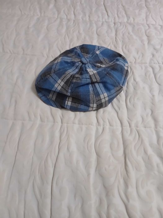 2 Bonés Novos / Nunca Usados Xadrez Verde e Azul