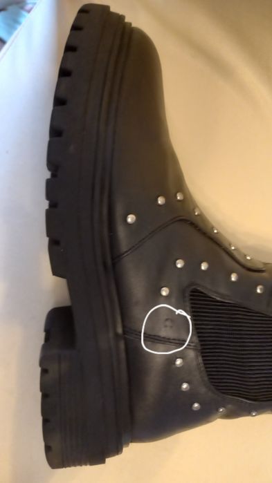 Botki trapery sztyblety damskie rozm 37 wkładka 23cm firmy DeeZee