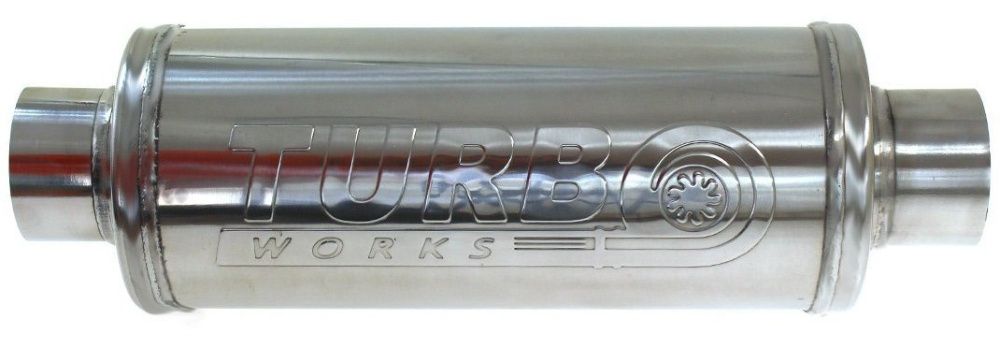 Tłumik SPORTOWY Przelotowy Wydech ŚRODKOWY TurboWorks Tuning Sklep