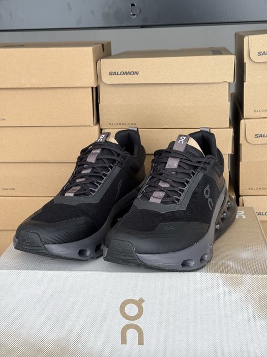 Кросовки On Cloudnova X — Black & Eclipse