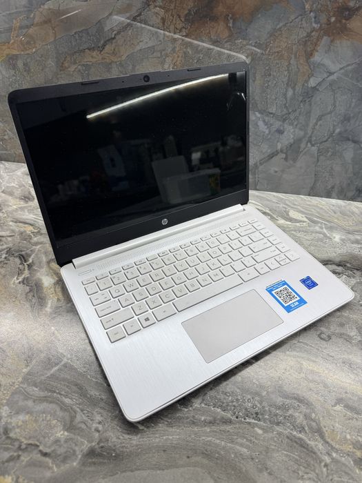 Ноутбук HP 14-dq0002dx White 14,0" FHD IPS Celeron N4020 4Gb SSD 64Gb