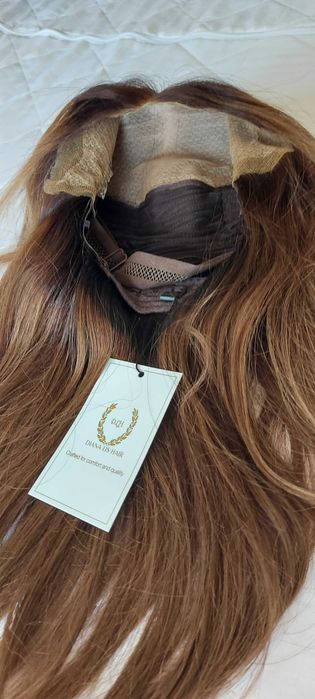 Peruka z naturalnych włosów