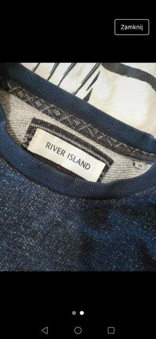 Ciepły męski swetr