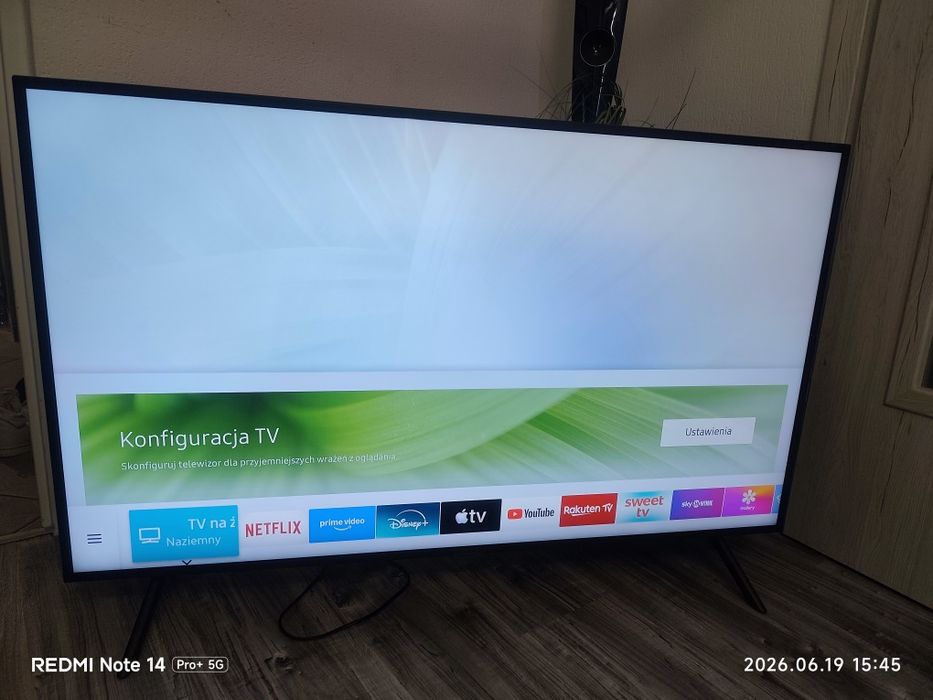 Telewizor Samsung 50 cali, 4K, Smart Tizen, UE50RU7172U