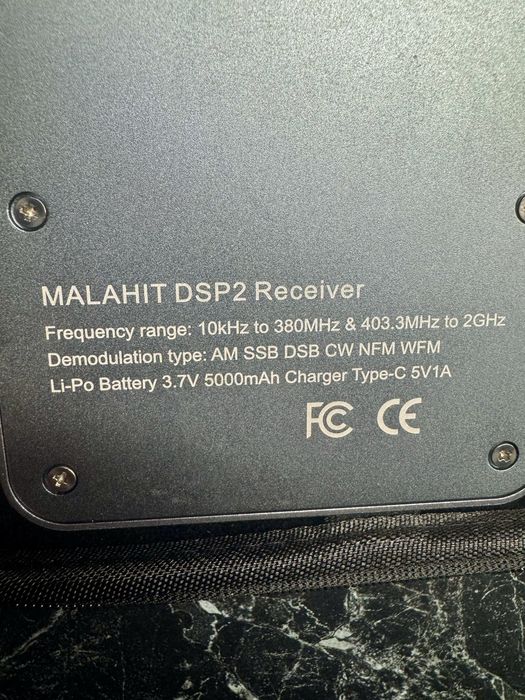 Odbiornik radiowy SDR Malahit-DSP2 drugiej ulepszonej generacji