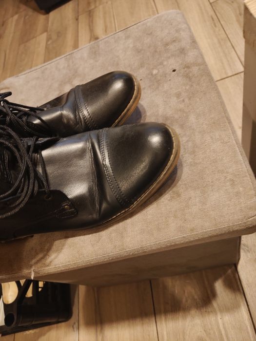 Buty skórzane męskie H&M rozmiar 43
