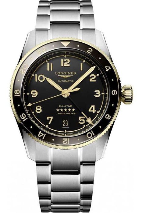 Годинник автомат Longines Spirit Zulu Time GMT L3.802.5.53.6