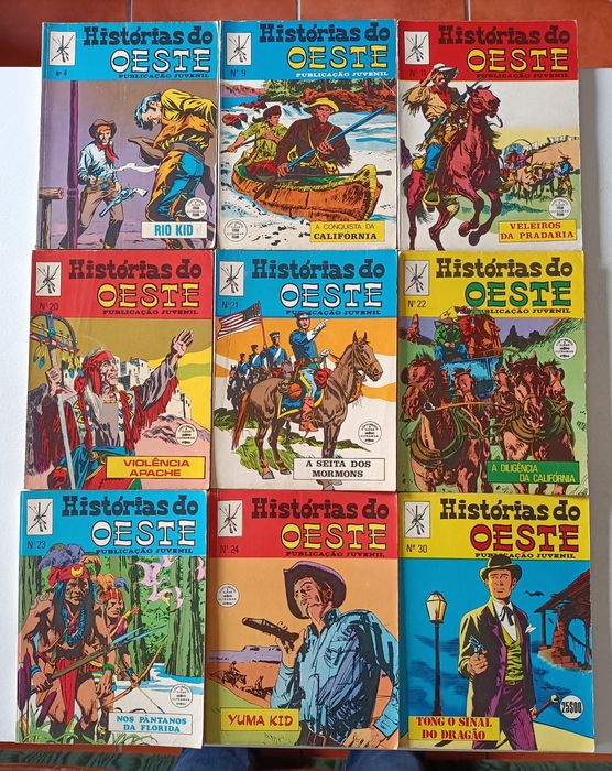 45 Albuns Western Maiores que A4, Bouncer, Durango, J. Cartland, Etc