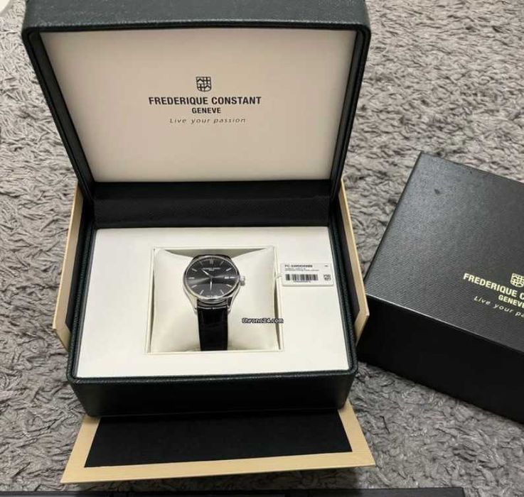 Relógio Luxo Frederique Constant Index Classic Quartz Full Set