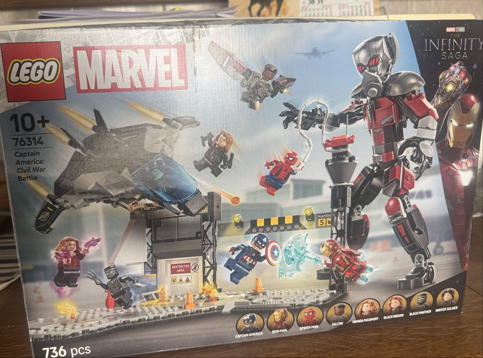 Лего марвел 76314