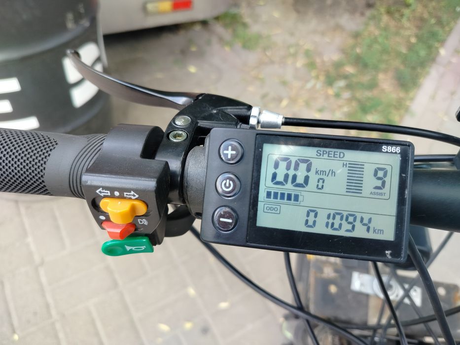 Потужний електро велосипед 100+км запас ходу