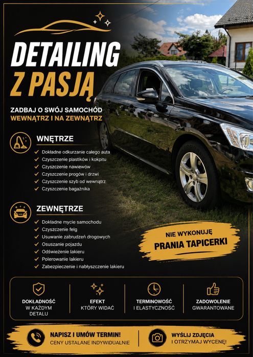 Czyszczenie • Sprzątanie• Polerowanie samochodu