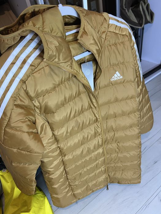 Kurtka męska zimowa Adidas parka puchowa ocieplana