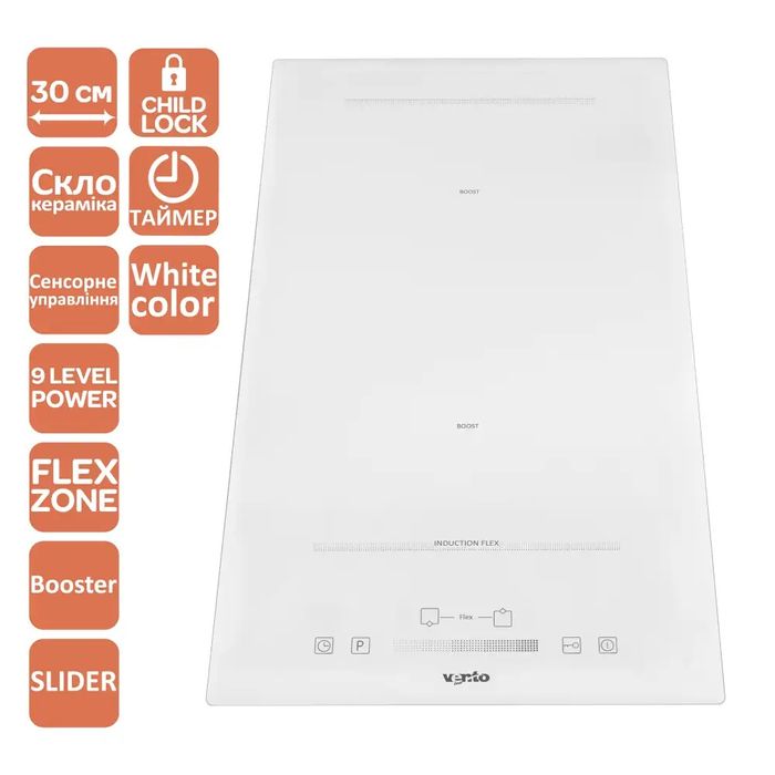 Поверхность електрическая Ventolux варильна вбудована поверхня електро