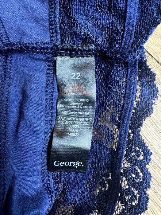 George majtki granat i koronka 20