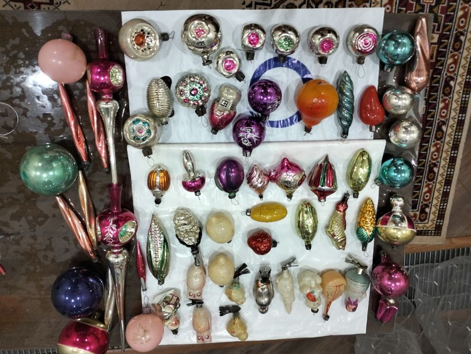 Старые елочные игрушки