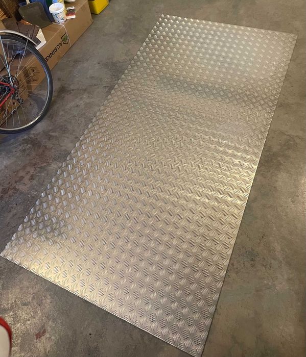 Blacha ryflowana aluminiowa