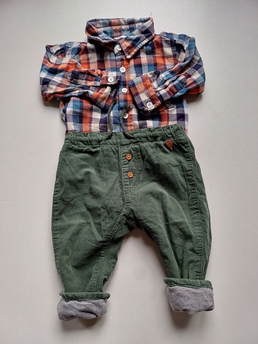 Paczka ubranek dla chłopca rozm 74 wiosna H&M, Tu , Lindex