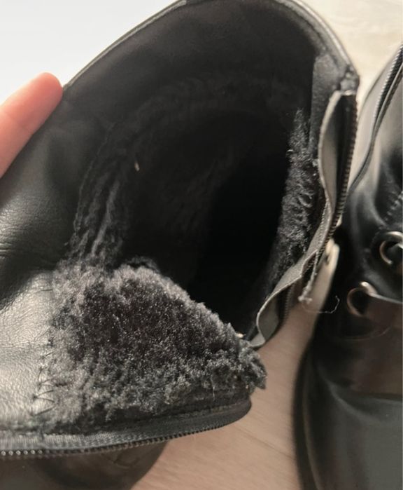 Ocieplane botki kozaczki rozmiar 40