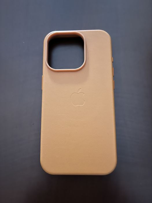 Apple Leather Magsafe Case Iphone 15 Pro