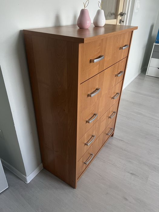 Zestaw- narożne biurko + komoda