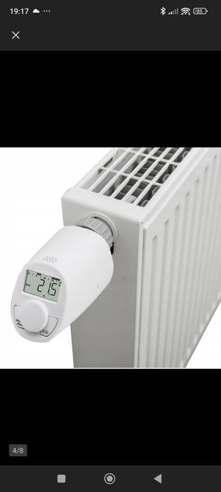 Programowalna głowica termostatyczną Eqiva