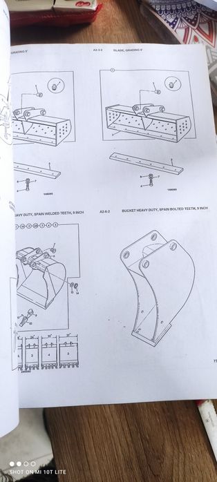 Katalog części do koparkoladowarkii Jcb 3cx
