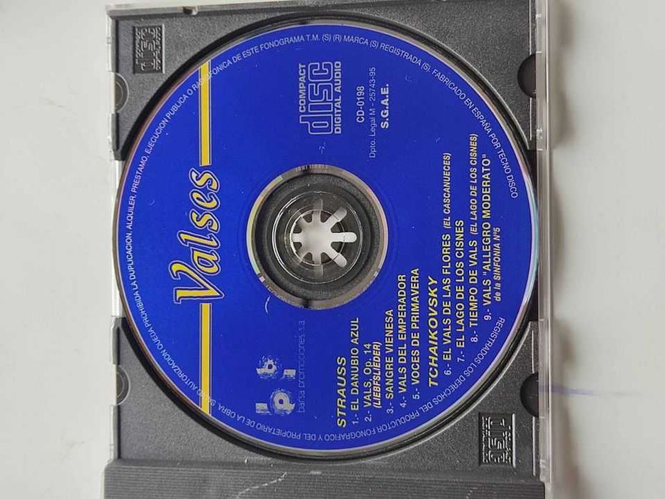Valsas - CD Música