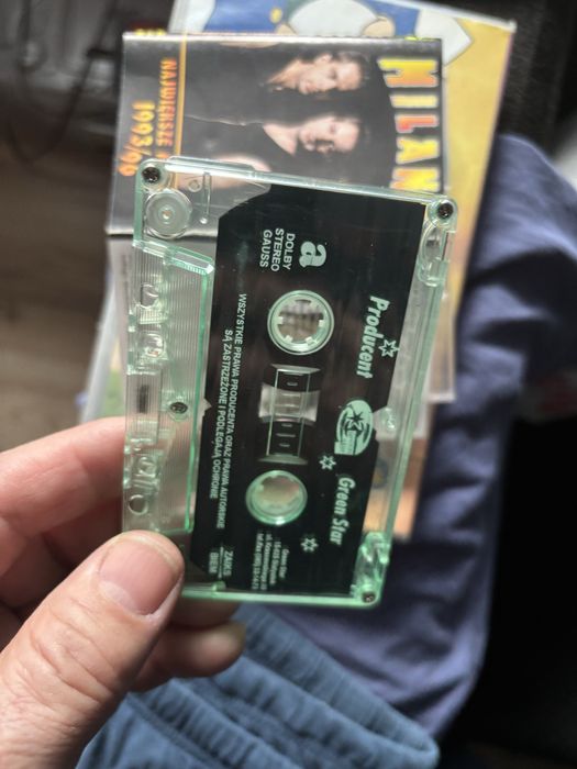 Milano najwieksze przeboje 1993 bara bara kaseta audio