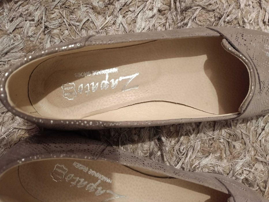 Mokasyny balerinki lordsy buty zapato r. 39