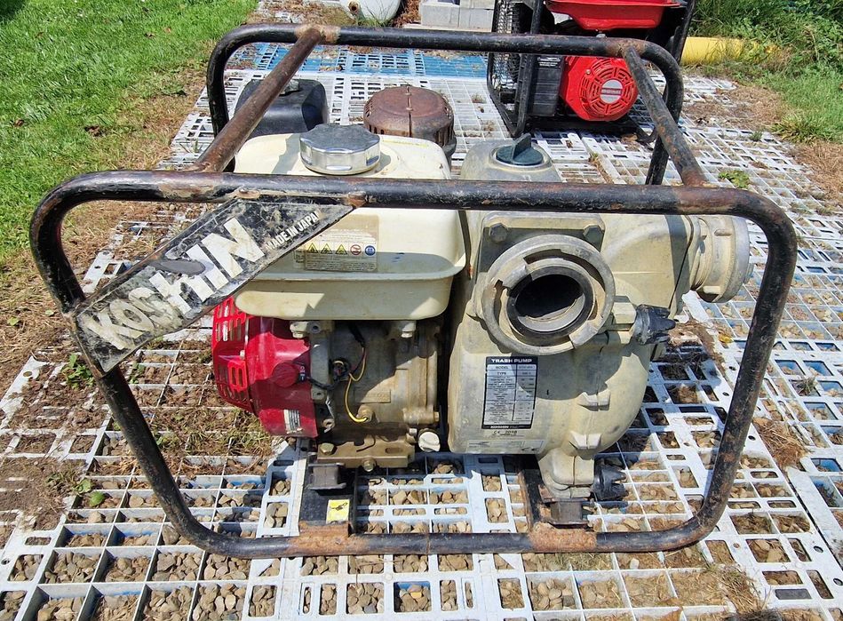 Motopompa szlamowa KOSHIN KTH-80 - Używana w 100% SPRAWNA